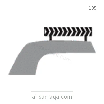شاخصة المرور رقم 105